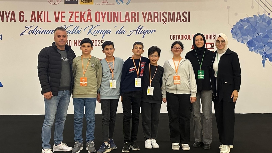 KONYA 6. AKIL VE ZEKA OYUNLARI YARIŞMASI