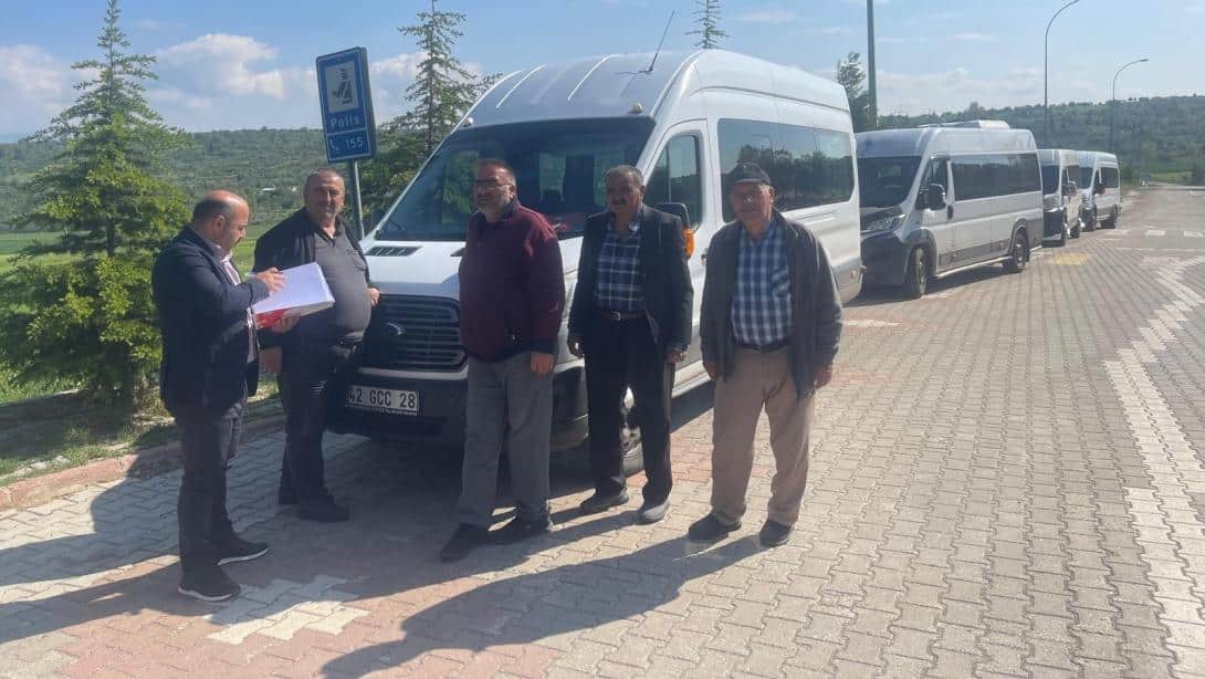 TAŞIMALI EĞİTİM SERVİS ARAÇLARININ DENETİMİ